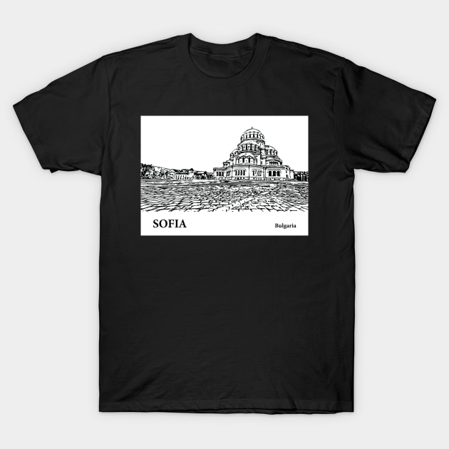 Sofia - Bulgaria T-Shirt by Lakeric